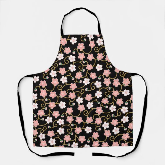 Cherry Blossom, Japans design Schort (Voorkant)