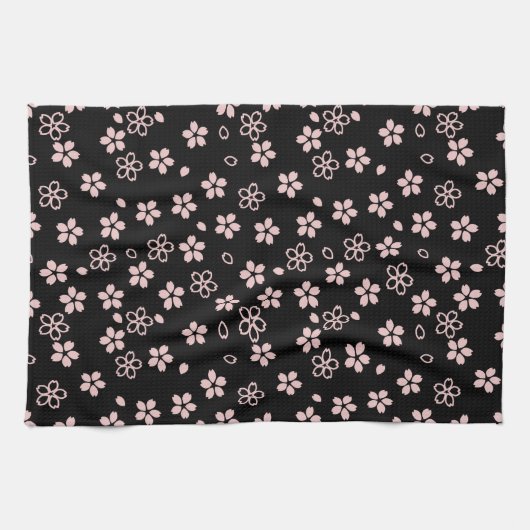 Cherry Blossom, Japans design Theedoek (Horizontaal)