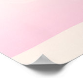 Cherry Blossom Japans landschapsroze Poster (Hoek)