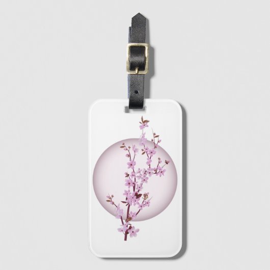 Cherry Blossom Japans Sakura Bagagelabel (Voorkant (verticaal))