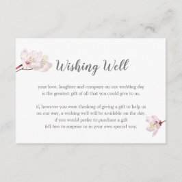 Cherry Blossom Japans Sakura Wishing Well Informatiekaartje