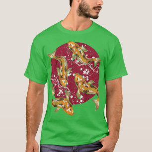 Cherry Blossom Japanse Cultuur Japan Sakura Koi C T-shirt