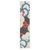 Cherry Blossom Japanse Floral Print Korte Tafelloper (Voorkant)