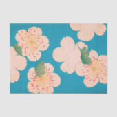 Cherry Blossom  Japanse Floral Print Tissuepapier (Voorkant)