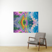 Cherry Blossom Journey – Dream Landscape Wall Art Wandkleed (In Situ (horizontaal))