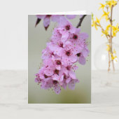 Cherry Blossom Kaart (Gele Bloem)