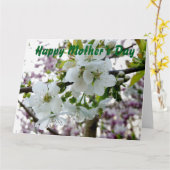 Cherry Blossom Kaart (Gele Bloem)