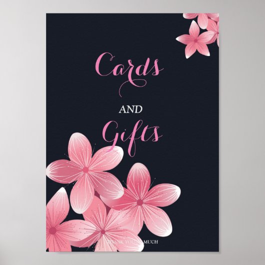 Cherry Blossom Kaarten en Gifts Poster (Voorkant)