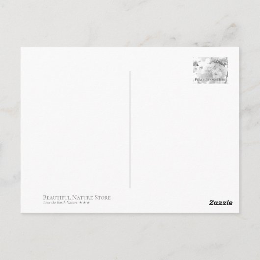 Cherry Blossom "Kasugai" ポストカード Briefkaart (Achterkant)