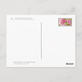 Cherry blossom "Kawazu-Zakura" Briefkaart (Achterkant)