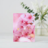 Cherry Blossom "Kawazu-zakura":Briefkaart Briefkaart (Staand voorkant)