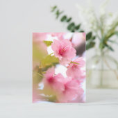 Cherry Blossom "Kawazu-zakura":Briefkaart Briefkaart (Staand voorkant)