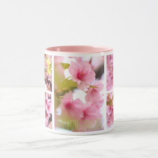 Cherry Blossom "Kawazu-zakura"：Combo Mug Mok (Midden)