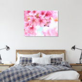 Cherry blossom"Kawazu-zakura"：Premium Canvas (Insitu (Slaapkamer))