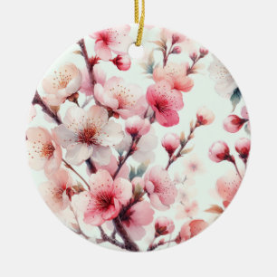 Cherry Blossom Keramisch Ornament