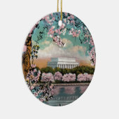 Cherry Blossom Keramisch Ornament (Rechts)