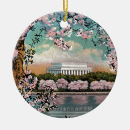 Cherry Blossom Keramisch Ornament