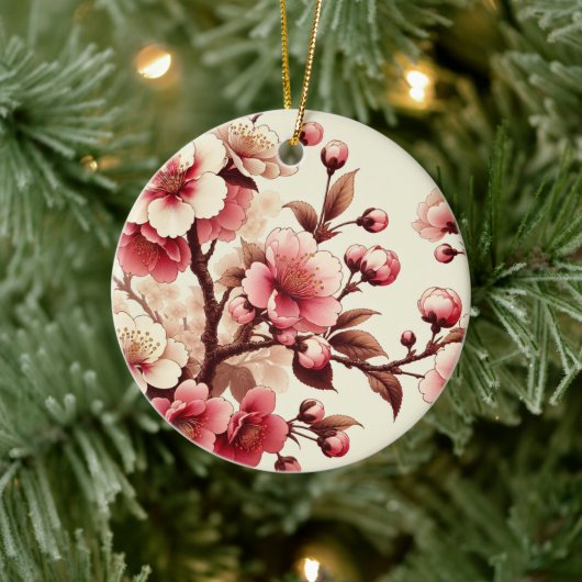 Cherry Blossom Keramisch Ornament (Boom)