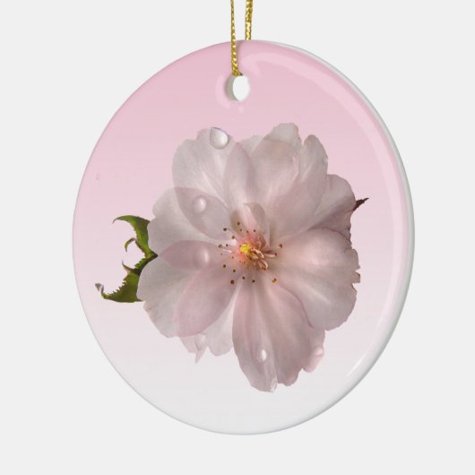 Cherry Blossom Keramisch Ornament (Links)