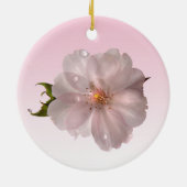 Cherry Blossom Keramisch Ornament (Achterkant)