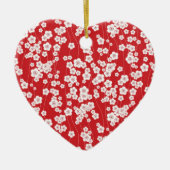 Cherry Blossom Keramisch Ornament (Voorkant)