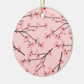 Cherry Blossom Keramisch Ornament (Links)
