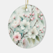 Cherry Blossom Keramisch Ornament (Links)