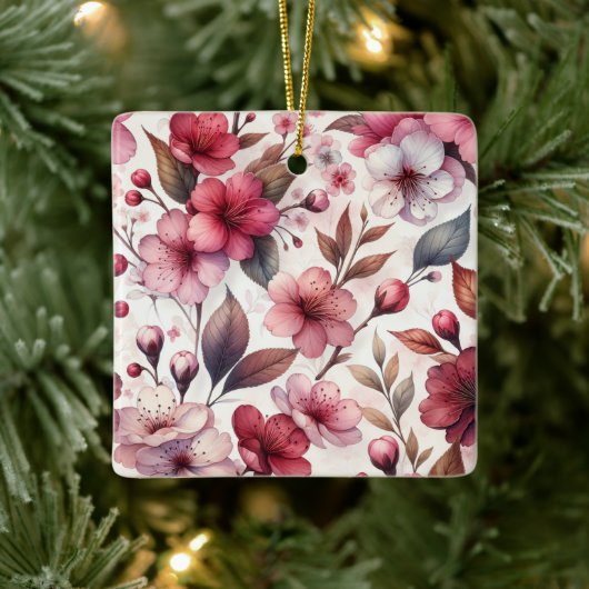 Cherry Blossom Keramisch Ornament (Boom)