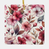 Cherry Blossom Keramisch Ornament (Voorkant)