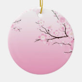 Cherry Blossom Keramisch Ornament (Voorkant)