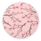 Cherry Blossom Keramische Knop (Voorkant)