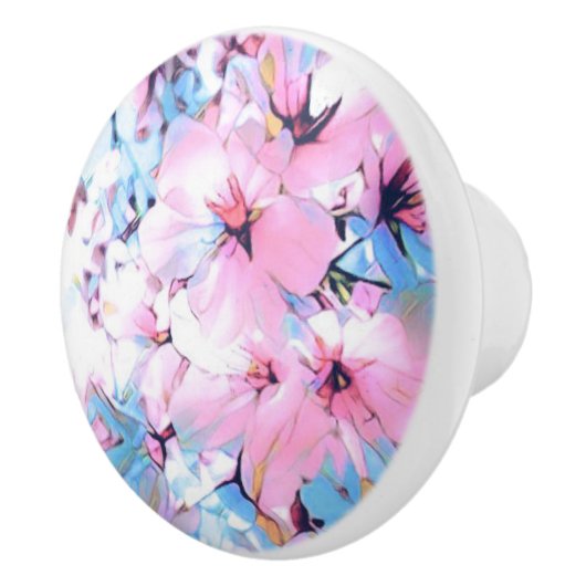 Cherry blossom keramische knop (Rechts)