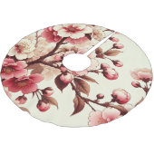 Cherry Blossom Kerstboom Rok (Gekanteld)