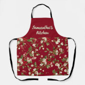 Cherry Blossom Keuken Schort (Voorkant)