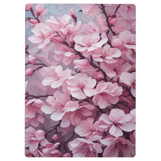 Cherry blossom klembord (Achterkant)