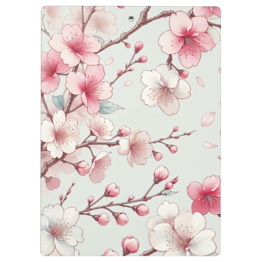 Cherry Blossom Klembord (Achterkant)