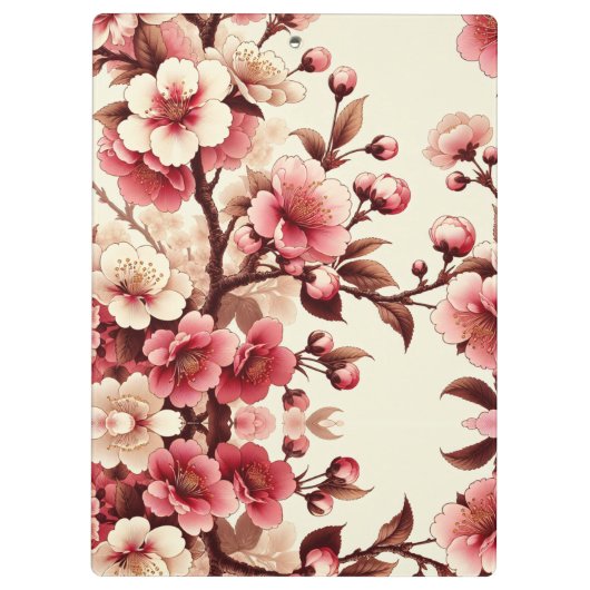 Cherry Blossom Klembord (Achterkant)