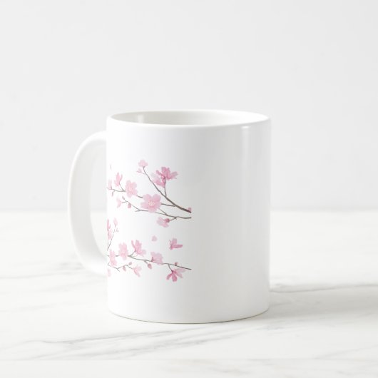 Cherry Blossom Koffiemok (Voorkant links)