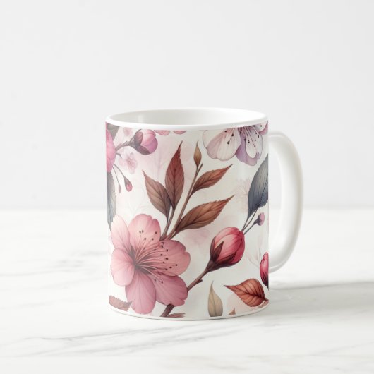 Cherry Blossom Koffiemok (Voorkant rechts)