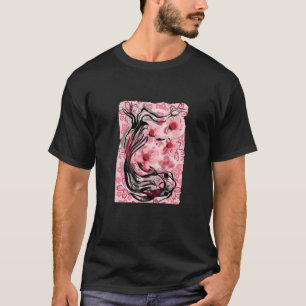 Cherry Blossom Koi Japans Koi Carp Spring Nishik T-shirt