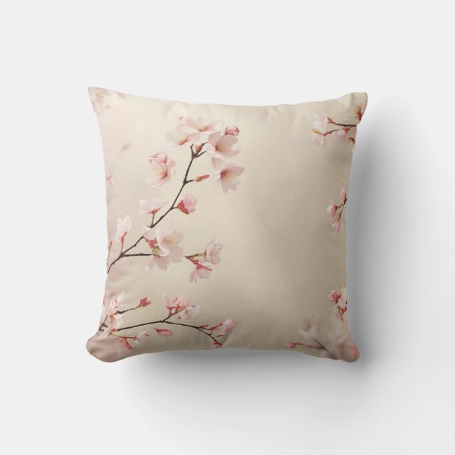 Cherry Blossom Kussen (Voorkant)