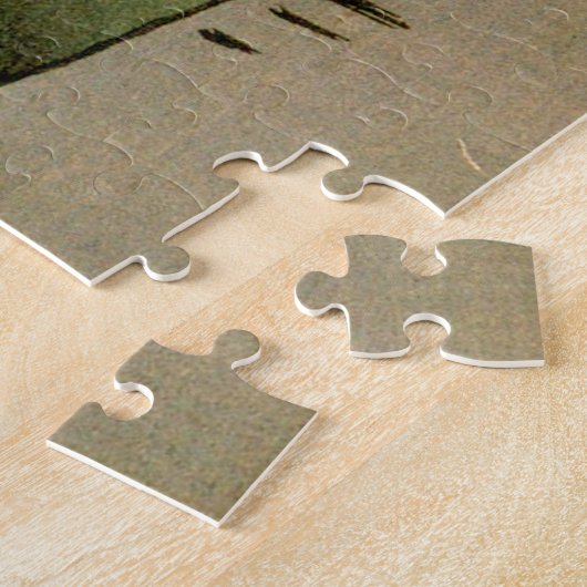 Cherry Blossom Landscape, Hiroshige, Ukiyoe Legpuzzel (Zijkant)