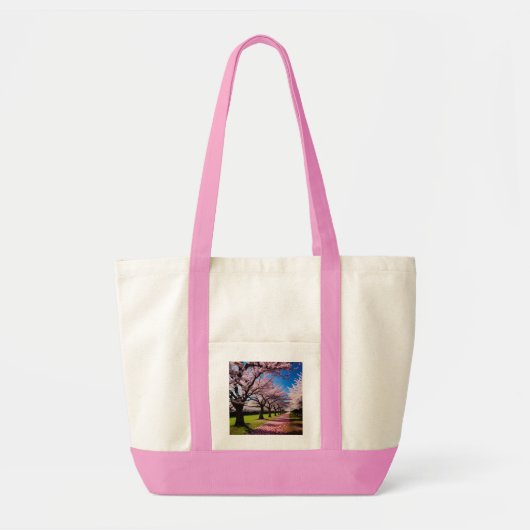 Cherry Blossom Lane, Impulse Canvas tas (Voorkant)