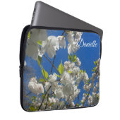 Cherry Blossom laptop hoesje Sleeve (Voorkant Rechts)