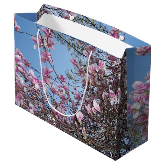 Cherry Blossom Large Cadeautasje (Achterkant Gekanteld)