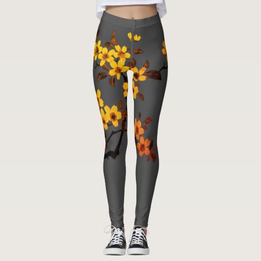 Cherry Blossom Leggings (Voorkant)