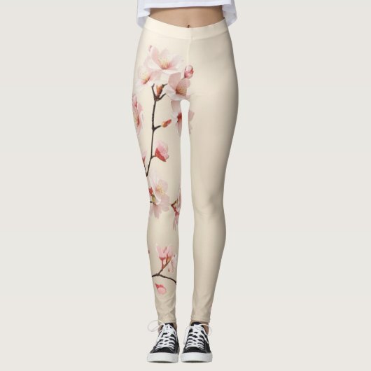 Cherry Blossom Leggings (Voorkant)