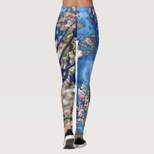 Cherry Blossom Leggings (Achterkant)