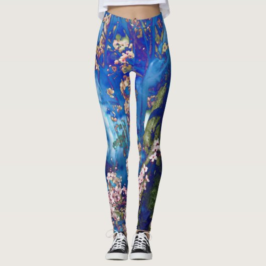 Cherry Blossom Leggings (Voorkant)