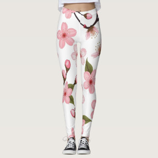 Cherry blossom leggings